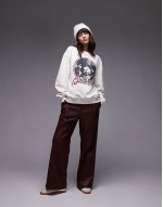 graphic license Blondie oversized sweat