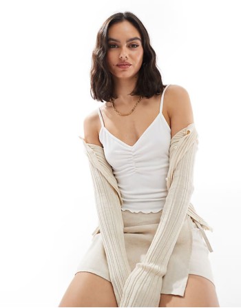 baby lock top in white