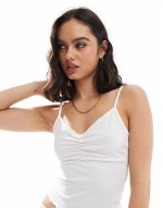 baby lock top in white