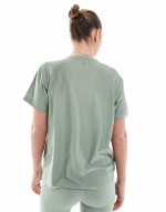 Running Own The Run t-shirt in silver green